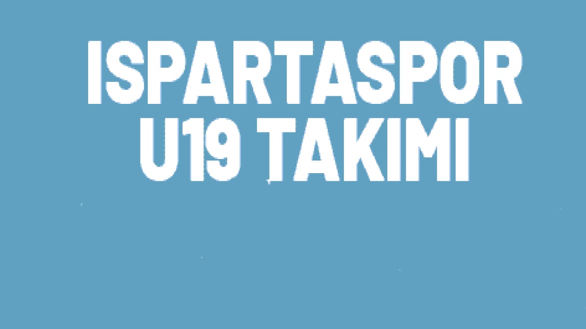 Isparta 32 Spor U 19 da Bir ŞEPAL
